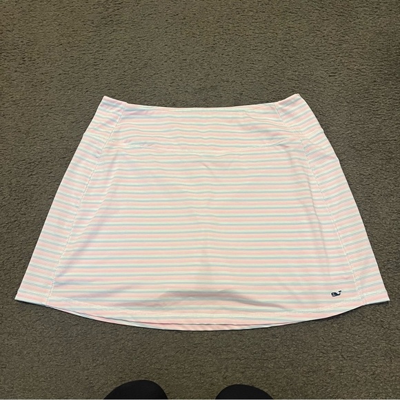 Vineyard Vines Striped Mini Tennis Golf Skort - Picture 4 of 7